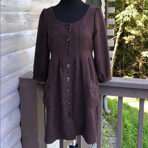 a.r.w Japan Dark brown in a hint of tweed style